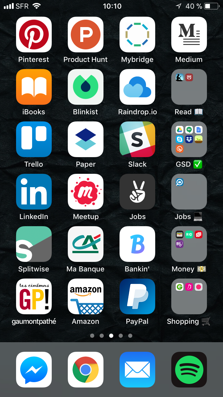 The best way to organize your iPhone Apps - The Startup ...