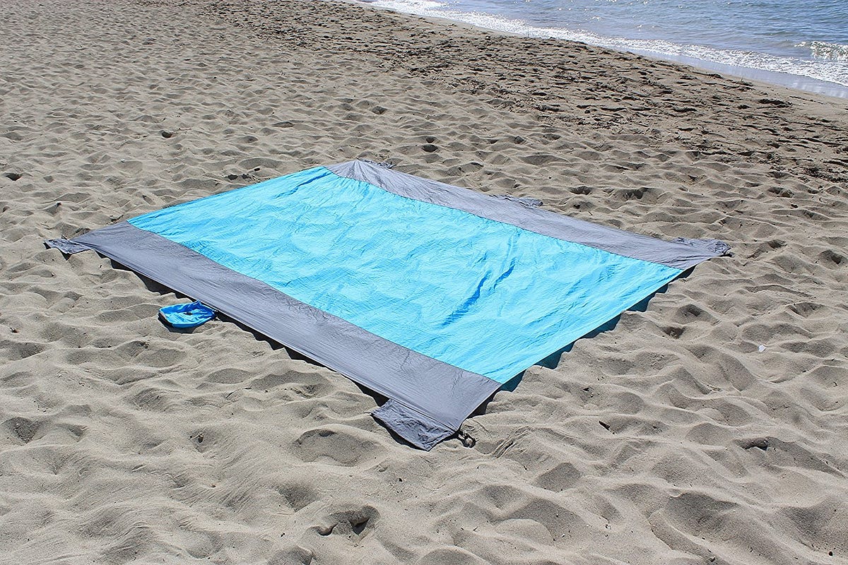 2019 Sand Proof Blanket Sand Free Beach Mat Fast Dry ...