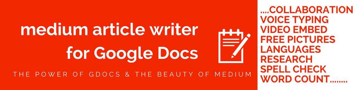 count word how to on docs google check here. Article The Medium Writer Docs Google for finally is