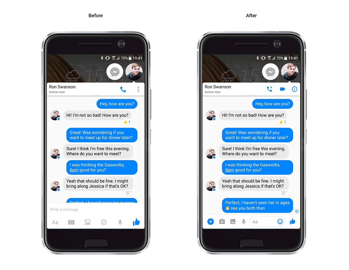 Download Chatting about UX failures — Facebook Messenger - Prototypr