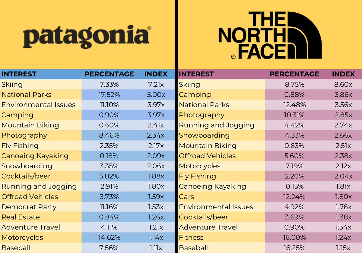 Deep Dive The North Face vs. Patagonia Customers