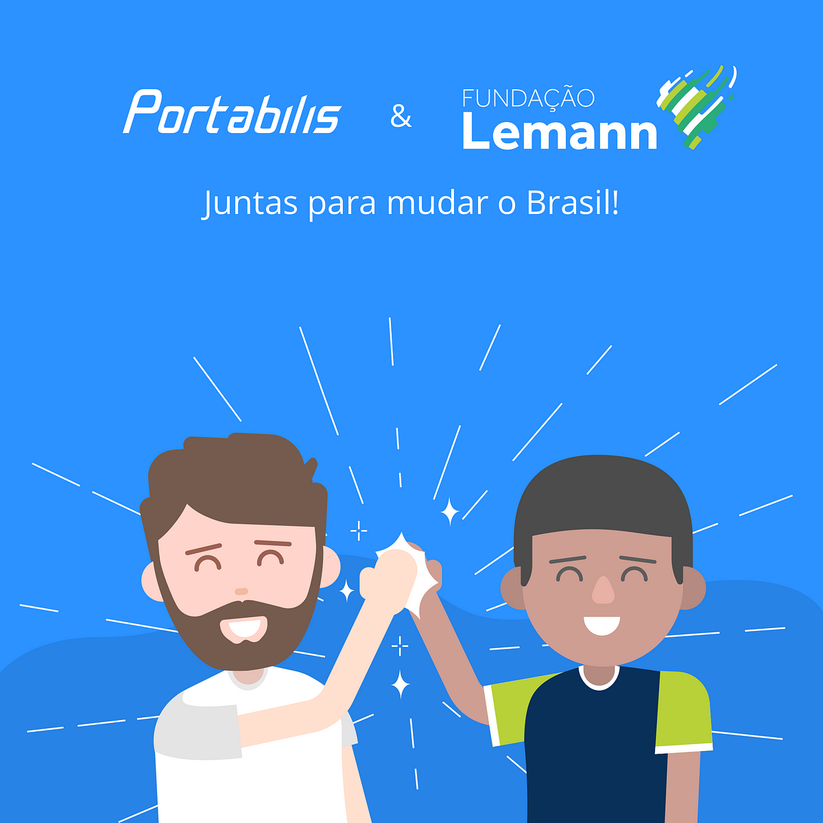Portabilis e Fundação Lemann: juntas para MUDAR O BRASIL!