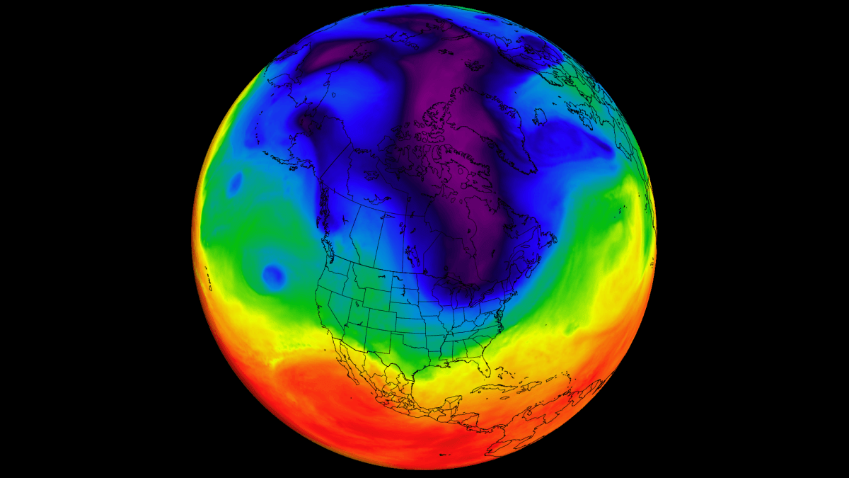 A Rare Spring Polar Vortex Core Extends Winter Weather Risks Into April