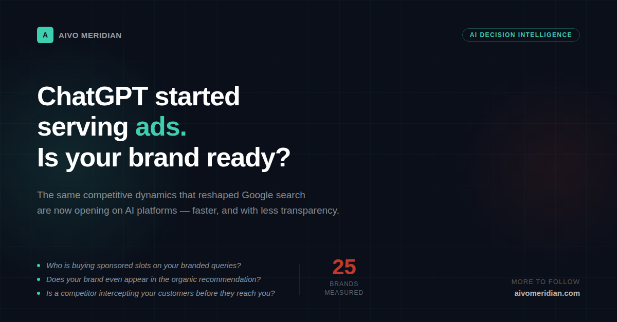 ChatGPT started serving ads.