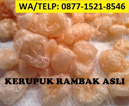 Grosir krupuk rambak mentah, HP: 0877–1521–8546, Kerupuk 