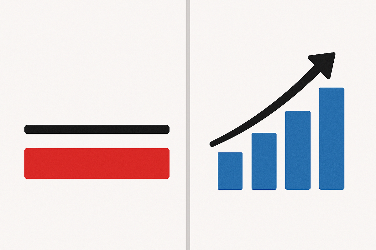“Before and after traffic analytics graph showing improved website performance.”