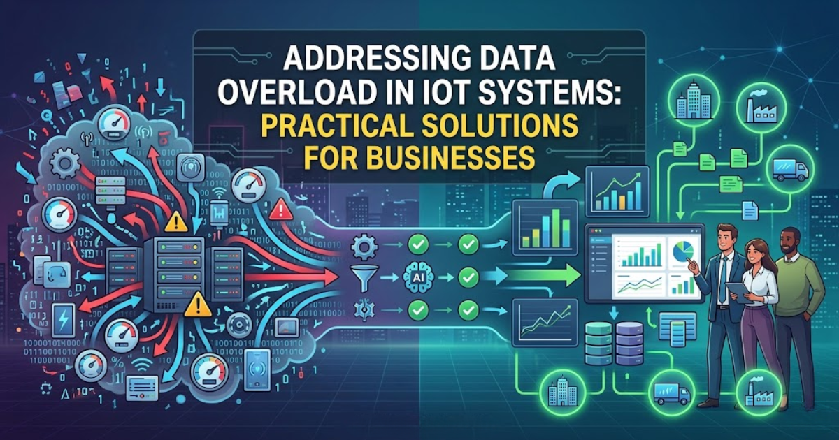 Addressing Data Overload in IoT Systems: Practical Solutions for Businesses