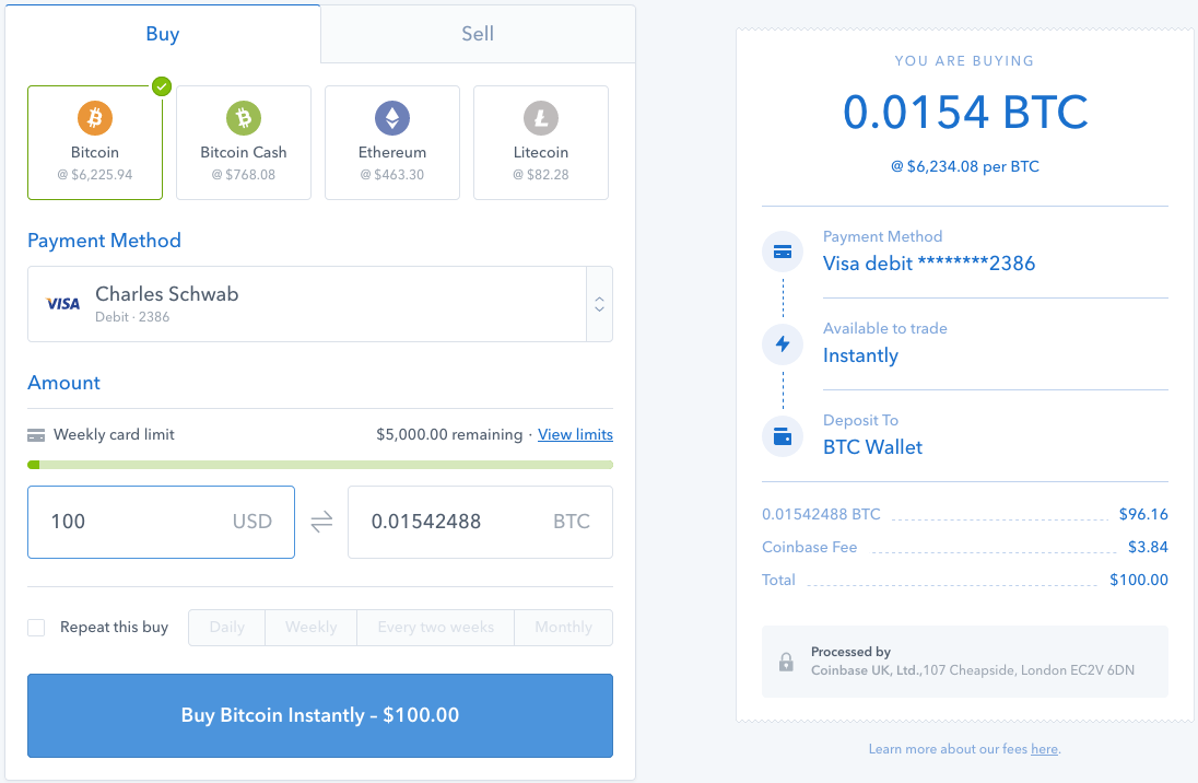 how to buy ethereum on coinbase pro