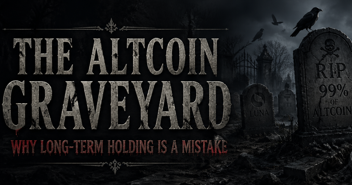 The Altcoin Graveyard: Why Holding Long-Term Is Almost Always a Mistake