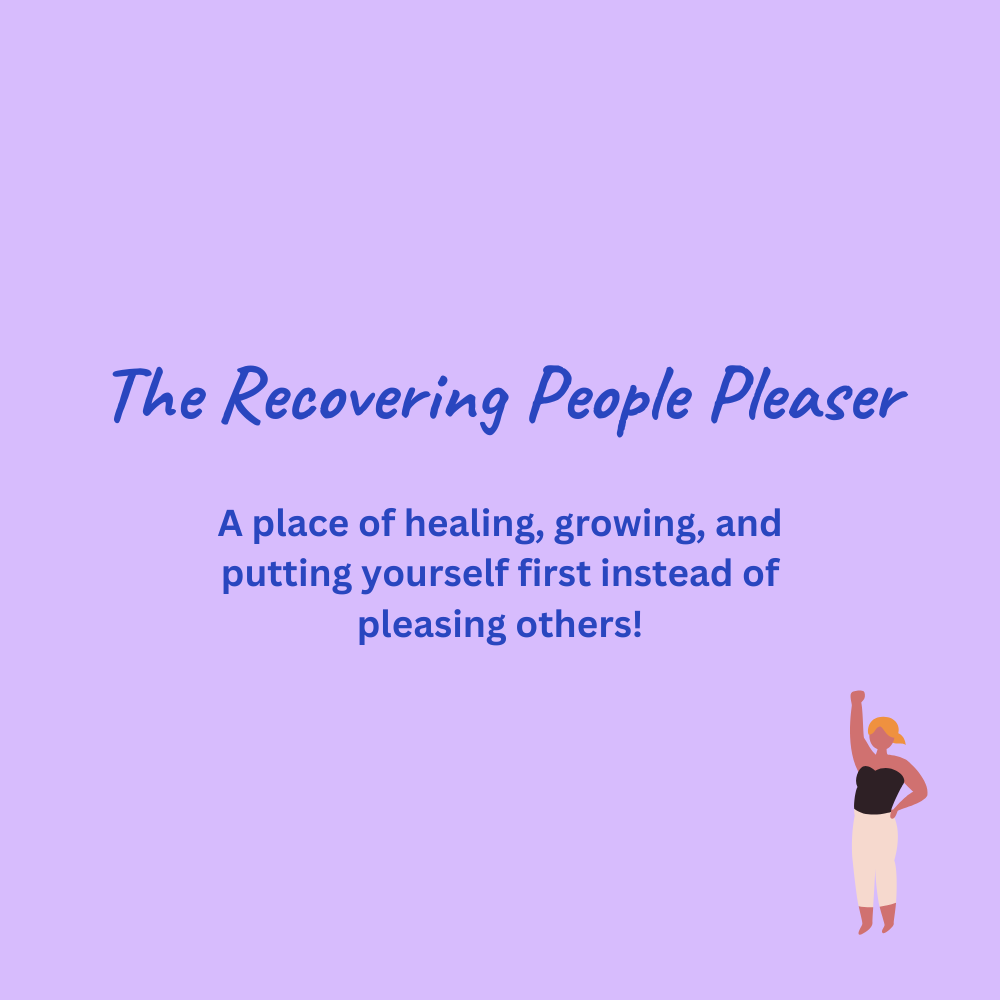 The Recovering People Pleaser Medium The Recovering People Pleaser Medium
