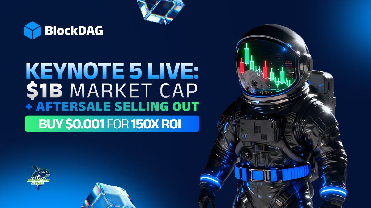 Bye Bye Bitcoin? BlockDAG Keynote 5 Signals the Arrival of a New Giant