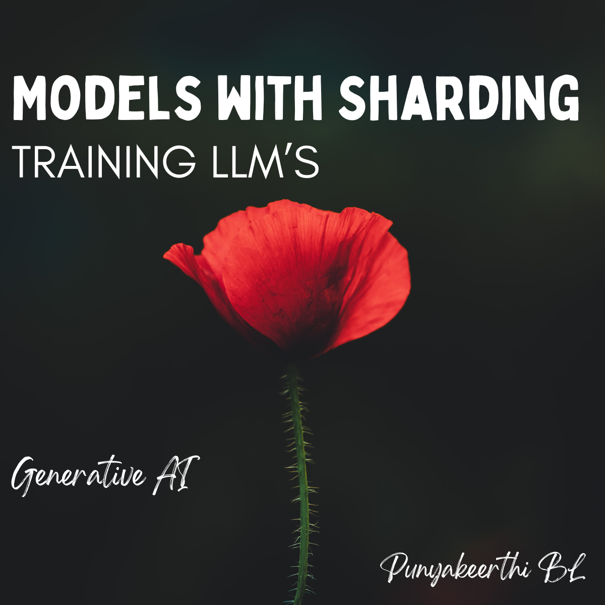 Training Huge Language Models with Sharding