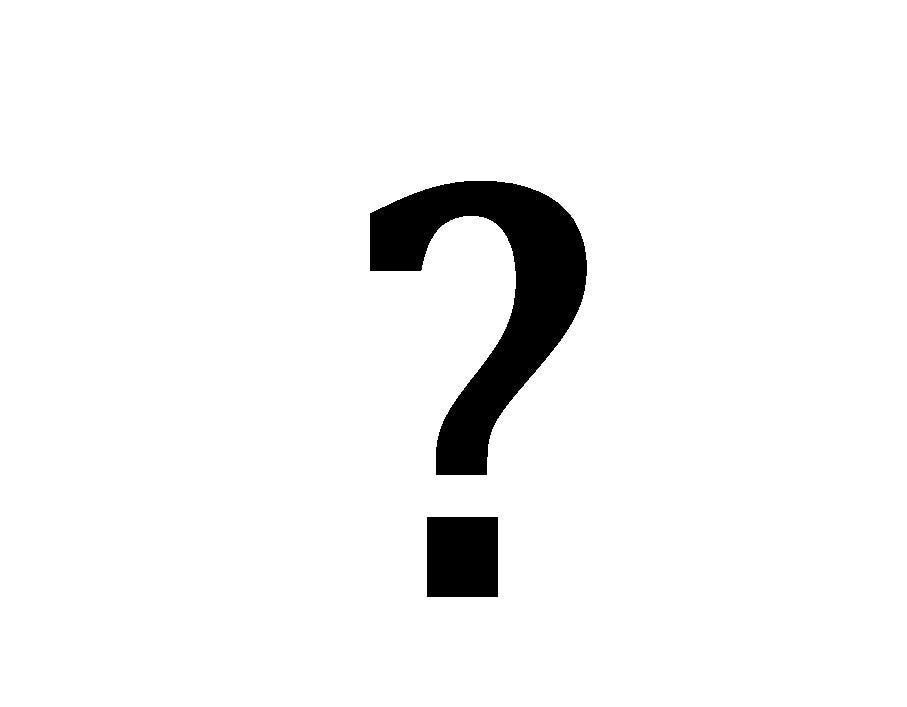 photo of a question mark with white background
