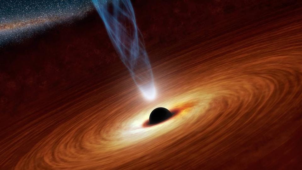 event horizon of a black hole