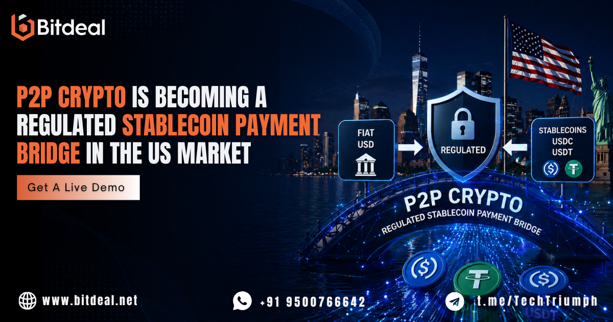 P2P Crypto Is Becoming a Regulated Stablecoin Payment Bridge in the US Market