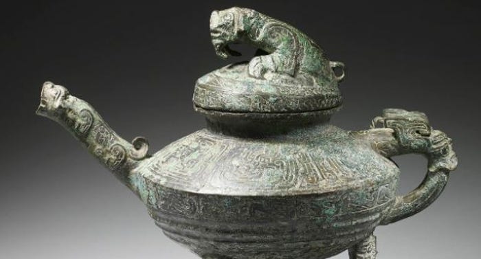 Ancient Chinese artifact looted by British solider sold at