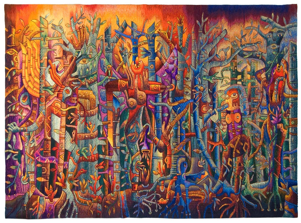 Traditional Technique, Modern Design — Artworks of Peruvian Artist