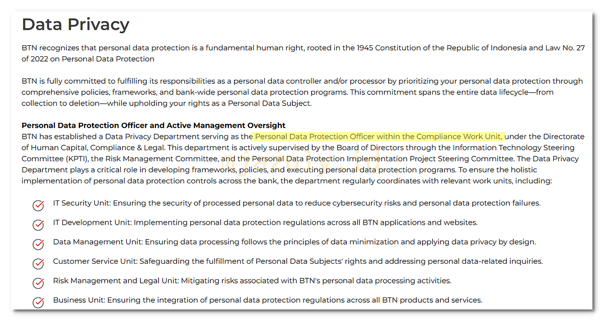 Data Protection Officer (DPO)
