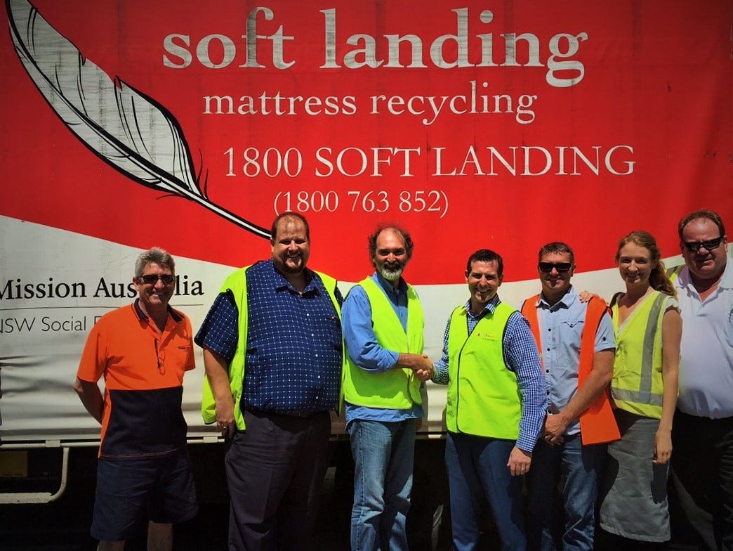 Resource Recovery Australia Mattress Recycling