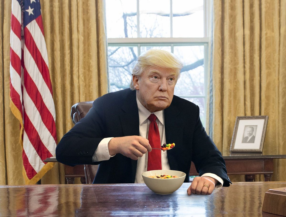 no milk today Trump to Testify Willing Heâ€™s Says Percentâ€ as â€œ100