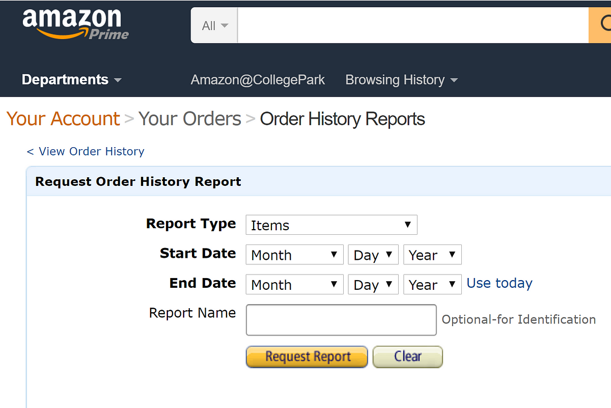 Insights from a decade of Amazon.com orders (Tutorial)