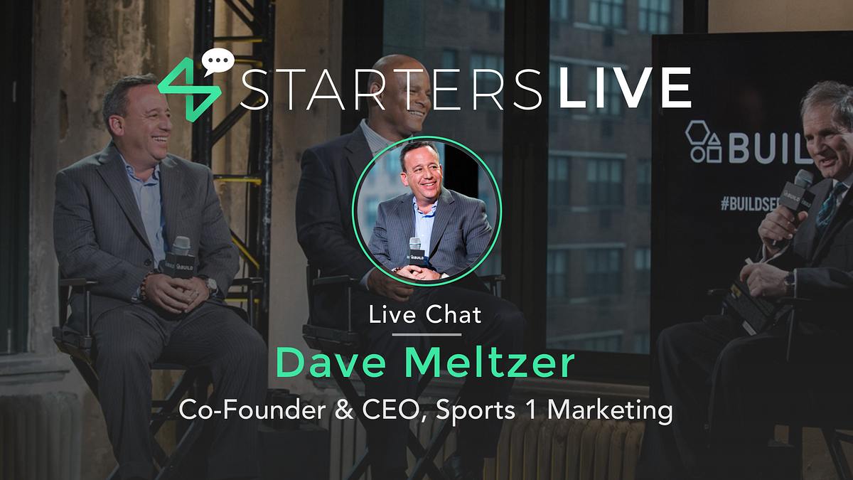 Starters LIVE with David Meltzer – Starters