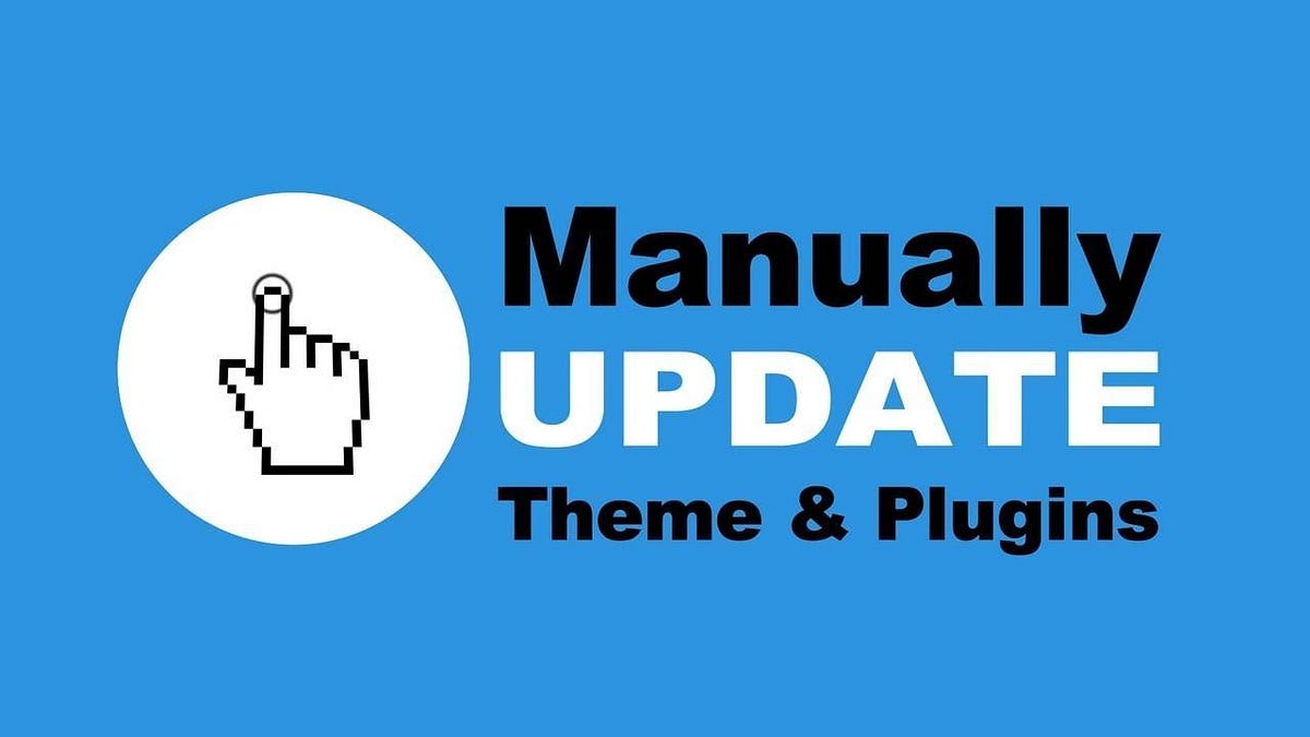 Update Manually via WordPress Dashboard