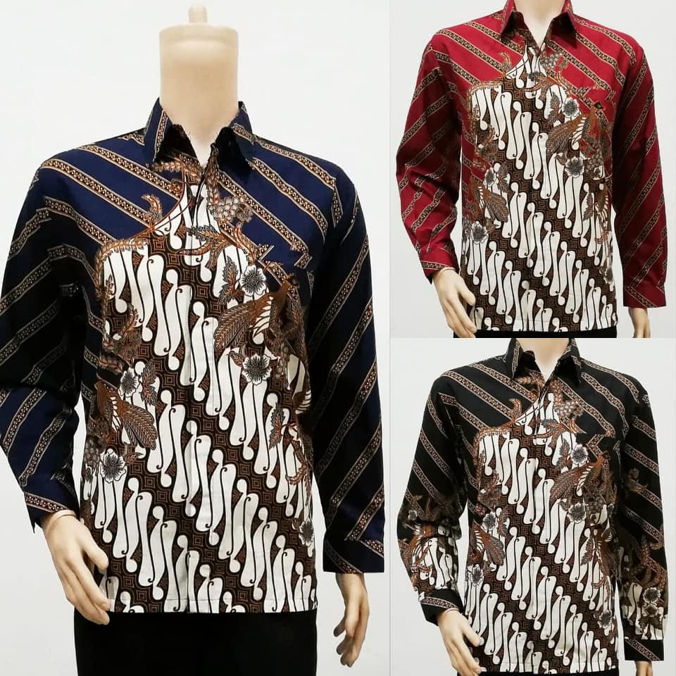 Model Baju Batik Lengan Panjang Parang Burung Batik Bagoes Solo