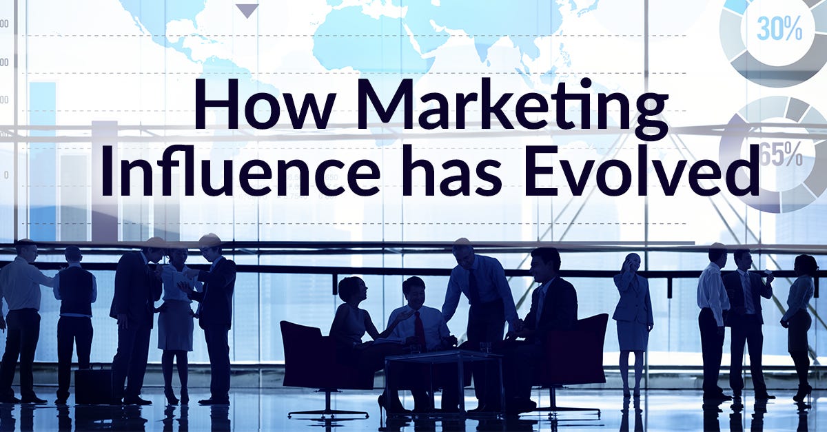 HOW MARKETING INFLUENCE HAS EVOLVED