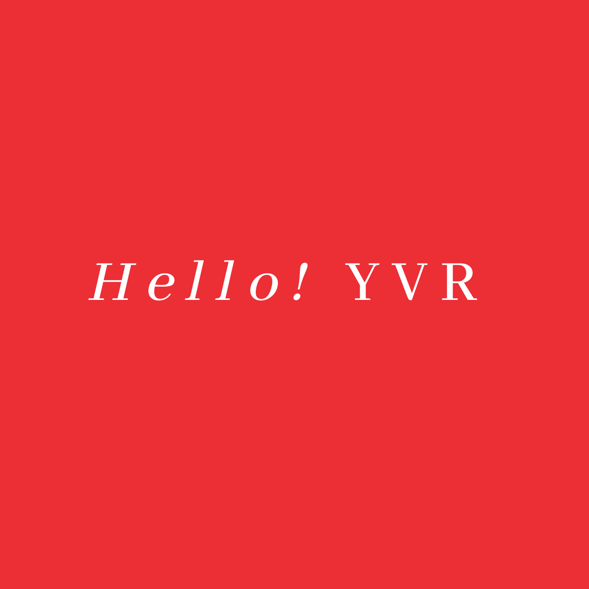 Hello! YVR — It’s raining stories – Medium