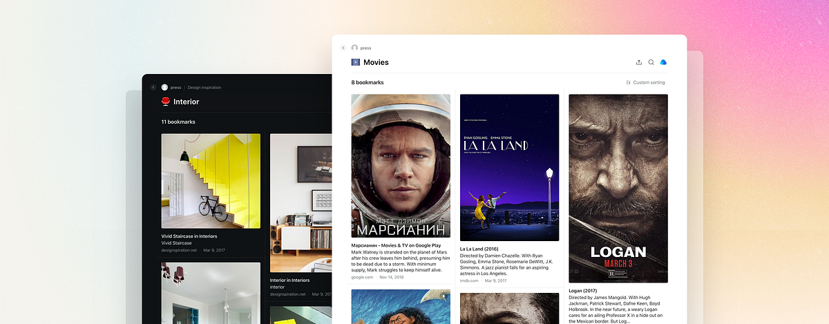 New Public Page and Embeds