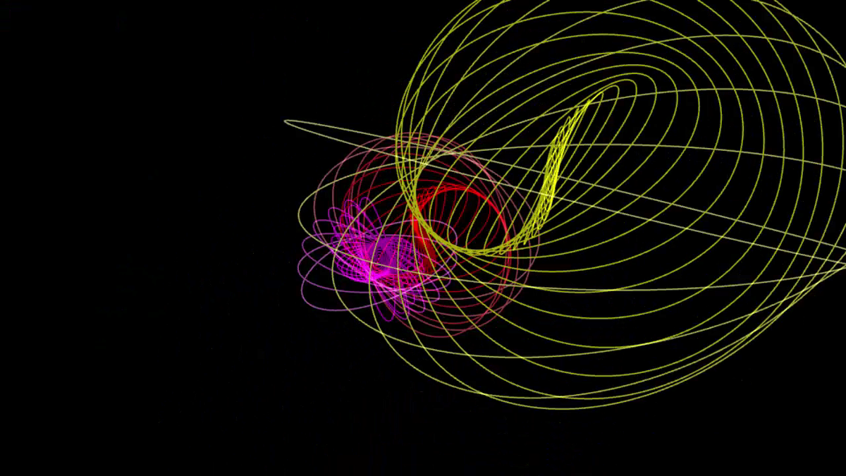 Ellipse Rotation(processing Sound Visualization Study)