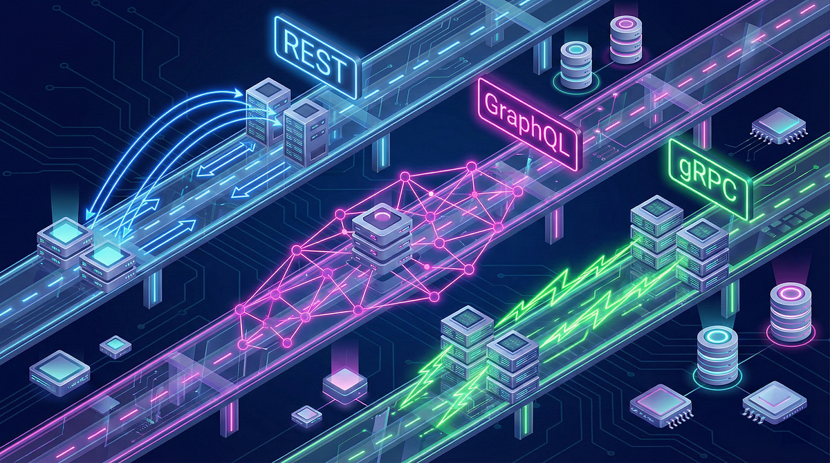 REST vs GraphQL vs gRPC: What Actually Works in Production