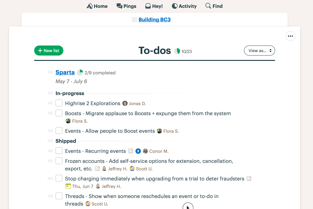 Basecamp 3: New feature round-up