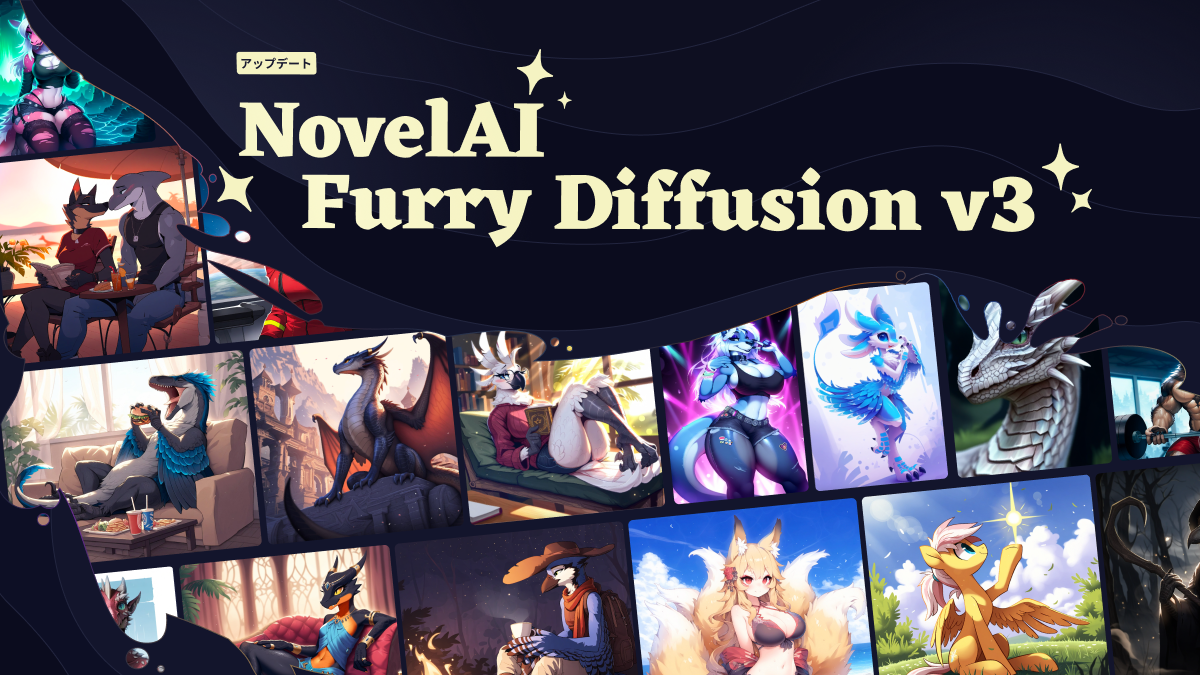 NovelAI Diffusion Furry V3 (JP)