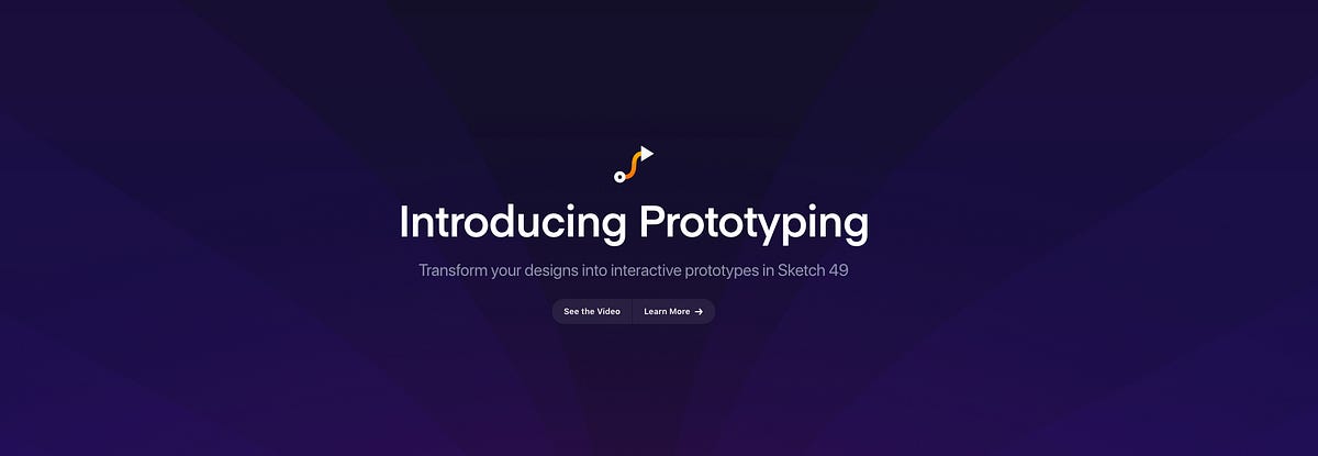Prototyping in Sketch has just arrived
