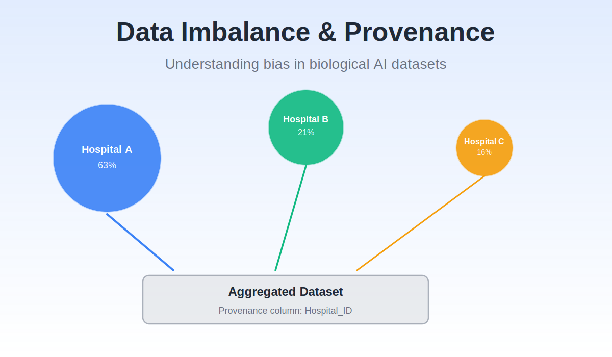 Class and Source Imbalance in Biological AI