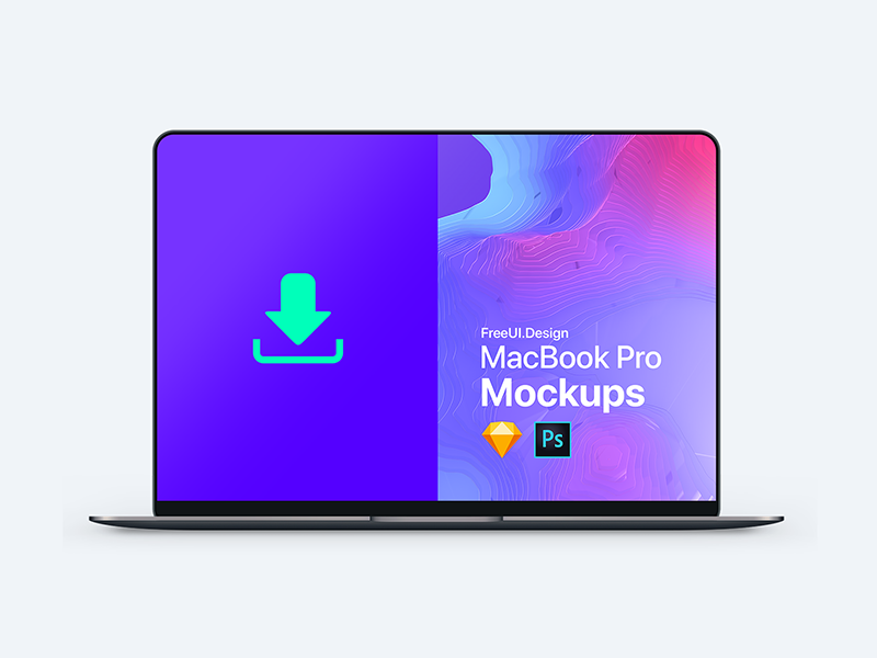 Download Free MacBook Mockups for 2019 PSD, Sketch - UX Planet