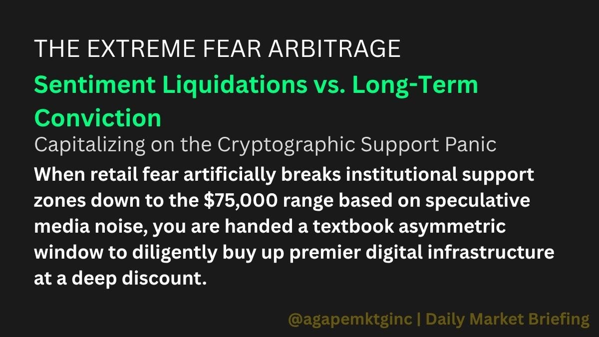 The Extreme Fear Arbitrage