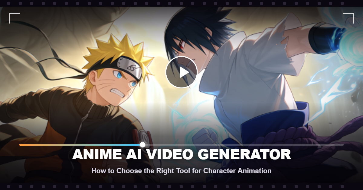 Anime AI Video Generator: How to Choose the Right Tool for Character Animation