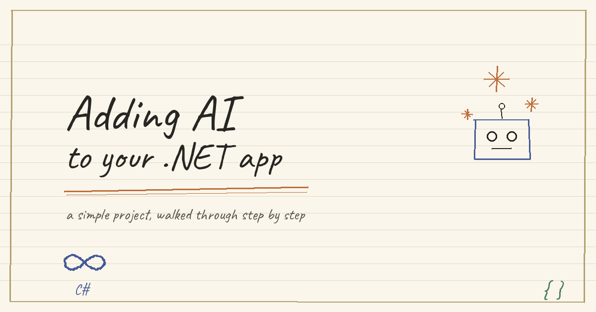 Adding AI to your .NET app: simpler than it sounds