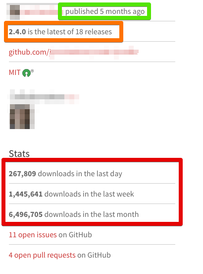 there are a few things you should pay attention to though by no means are they to be the only reason for your final decision the first are the stats boxed - node newbie error npm refusing to install package as a dependency