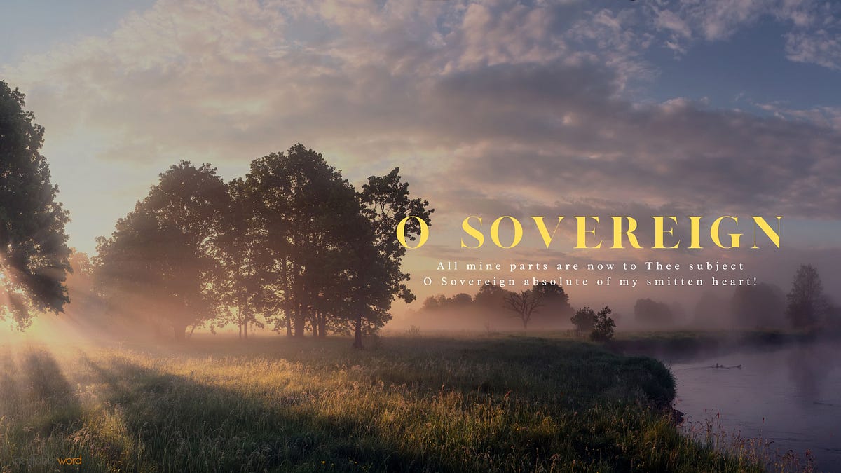 O Sovereign