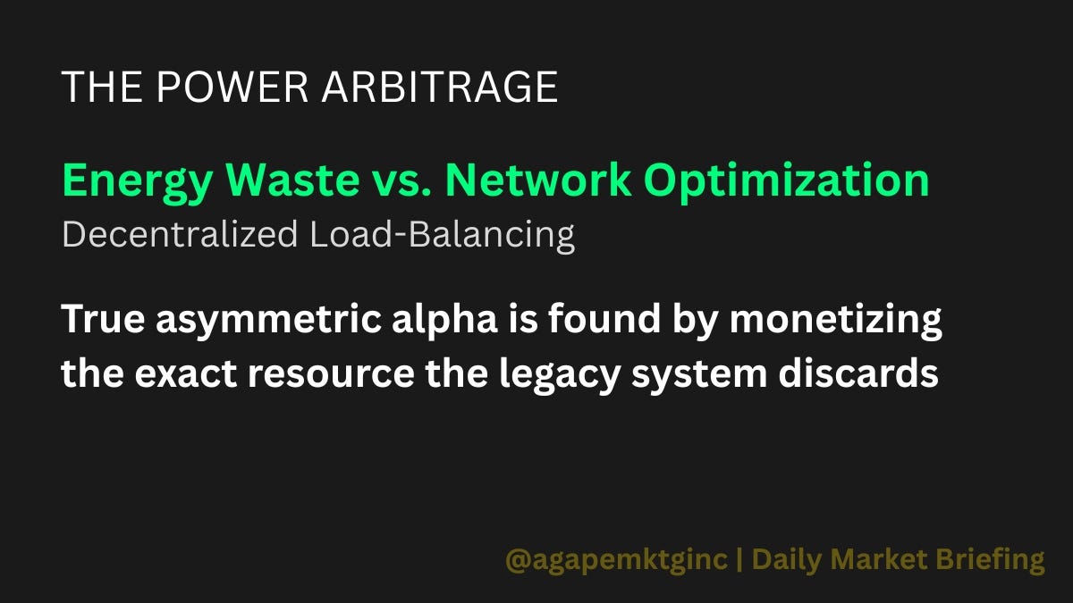 The Power Arbitrage