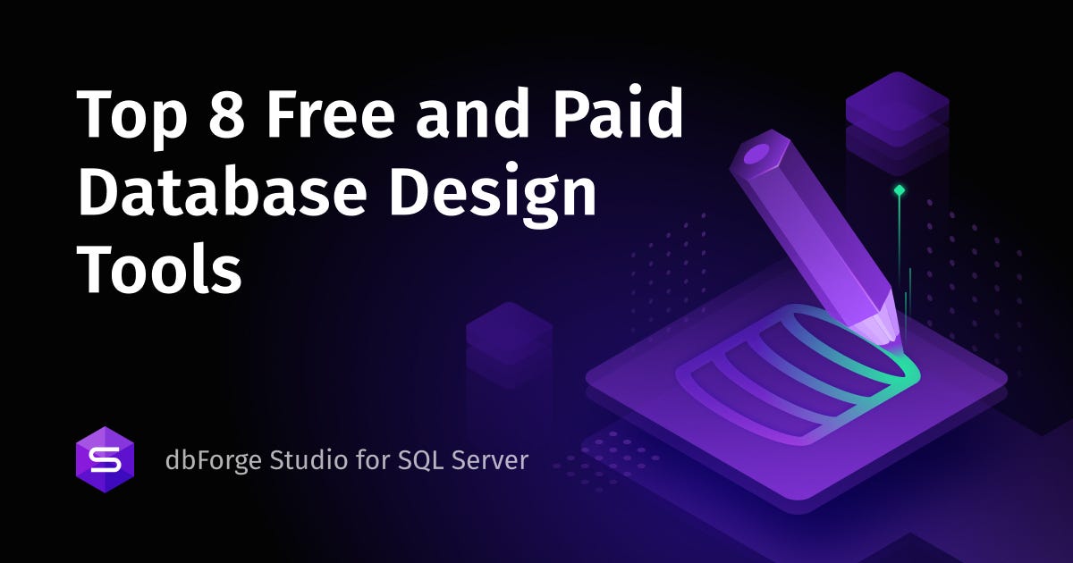 Best 8 Free and Paid Database Design Tools