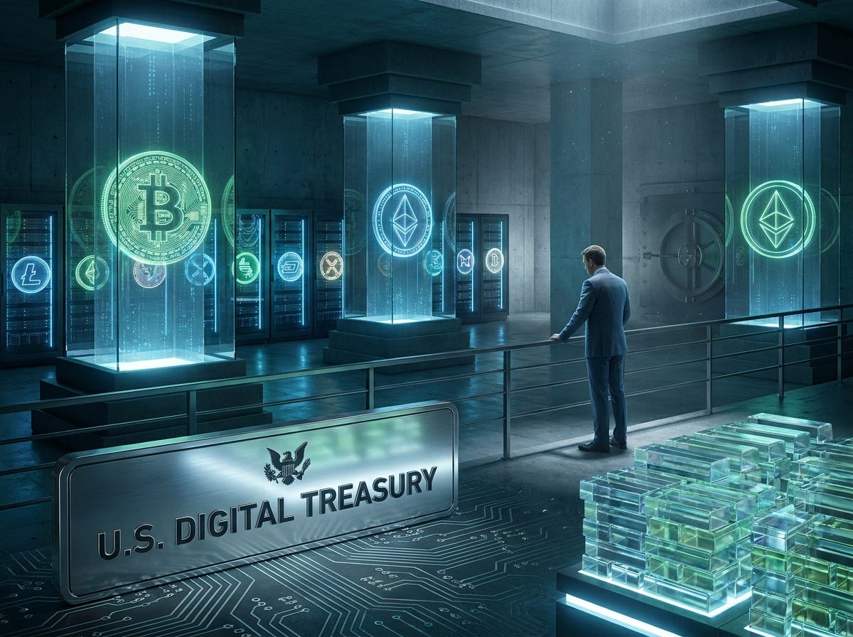 Why Trump Is Backing the Dollar With Crypto Instead of Gold