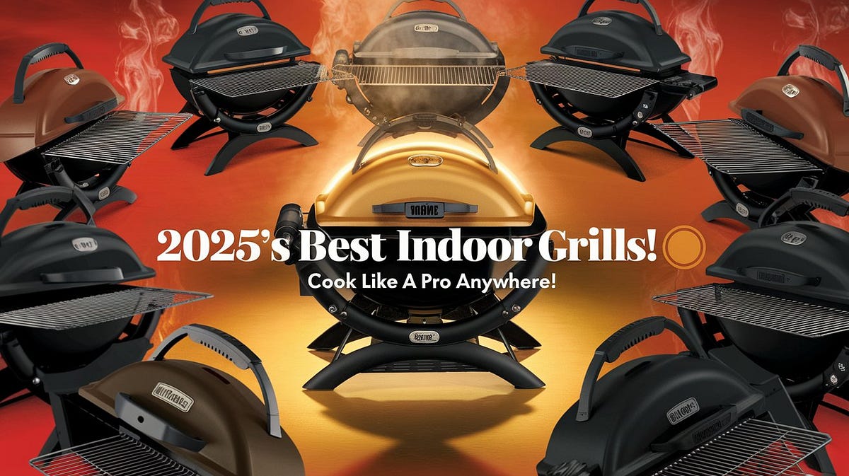 Top 5 Best Electric Grills for Indoor Cooking in 2025