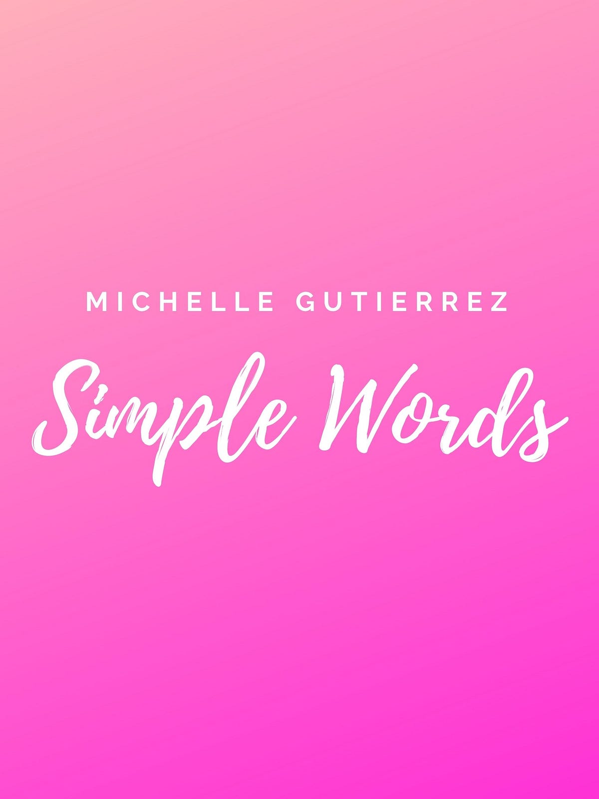 Michelle Writes Medium