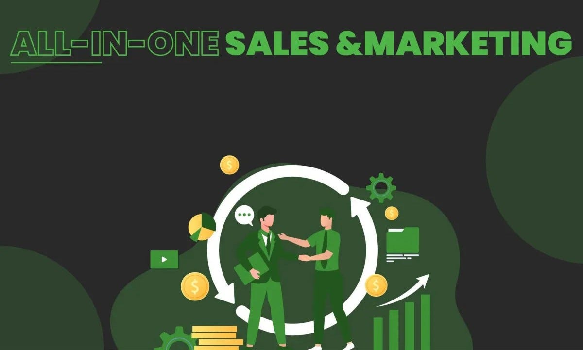 All-in-one sales and marketing platform