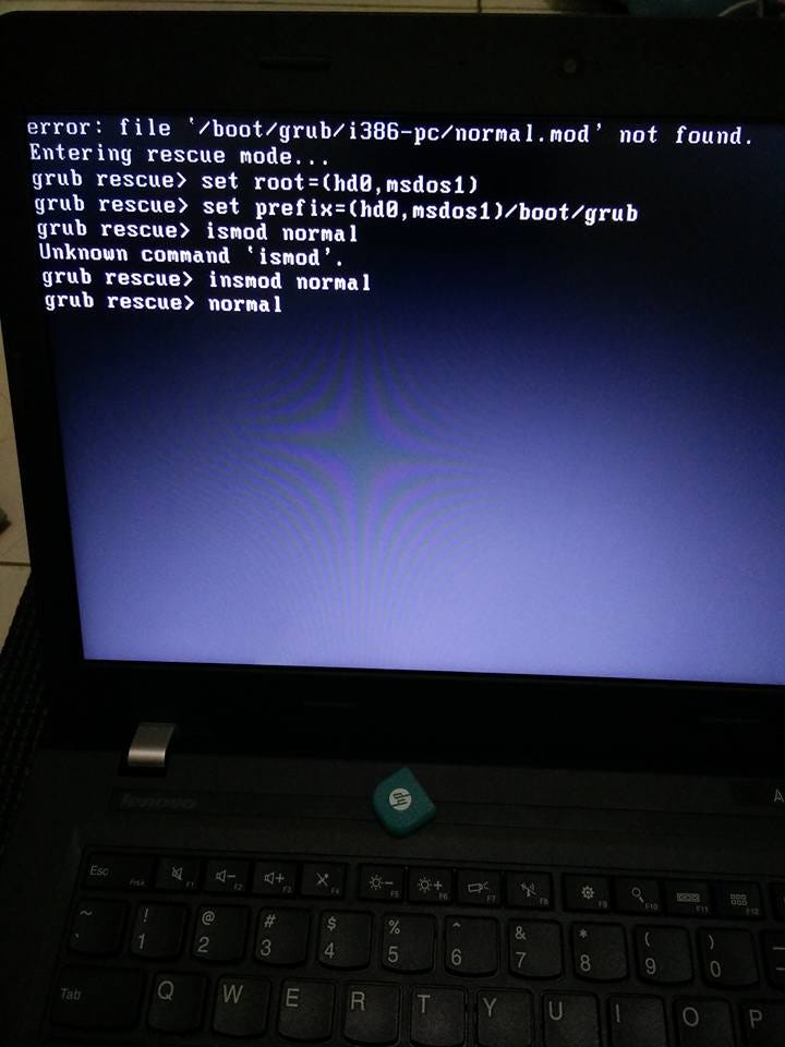 acer laptop reset error